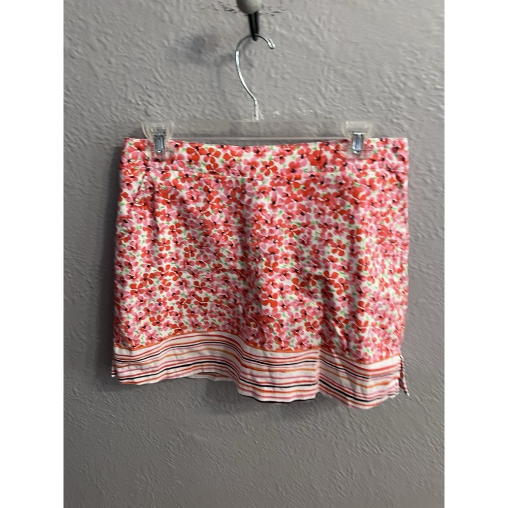Women's lady Hagen Skorts Pinkish  White Floral size 6